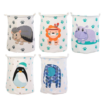 Large cartoon foldable Laundry Storage Basket